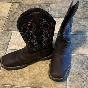 Men's 9.5D Brown Brazos Western Boots